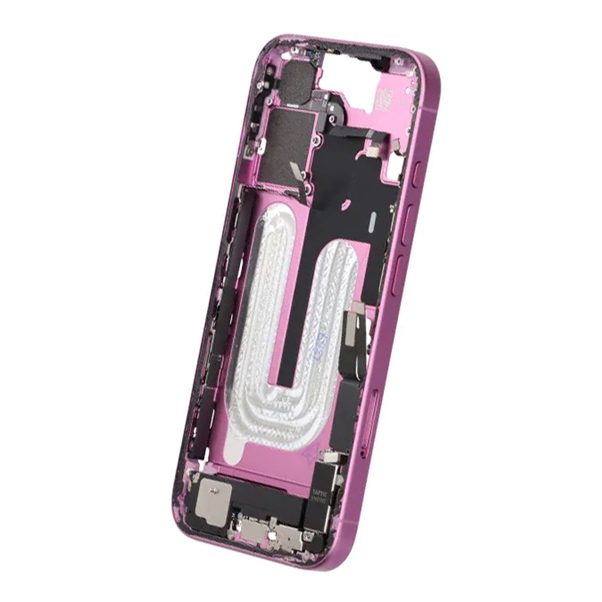 Mittenram med smådelar för iPhone 16 - Lila OEM