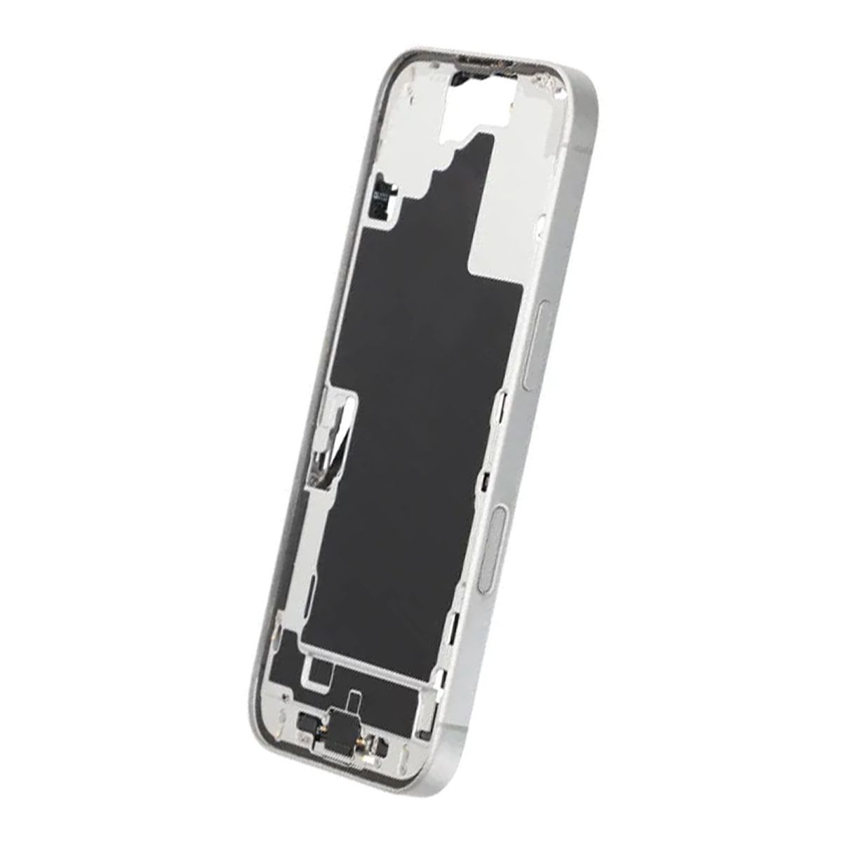 Mittenram med smådelar för iPhone 16 - Vit OEM
