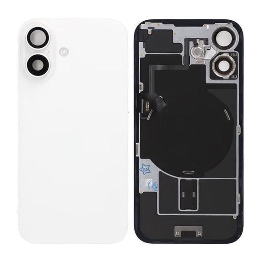 iPhone 16 Baksida Glas - Vit