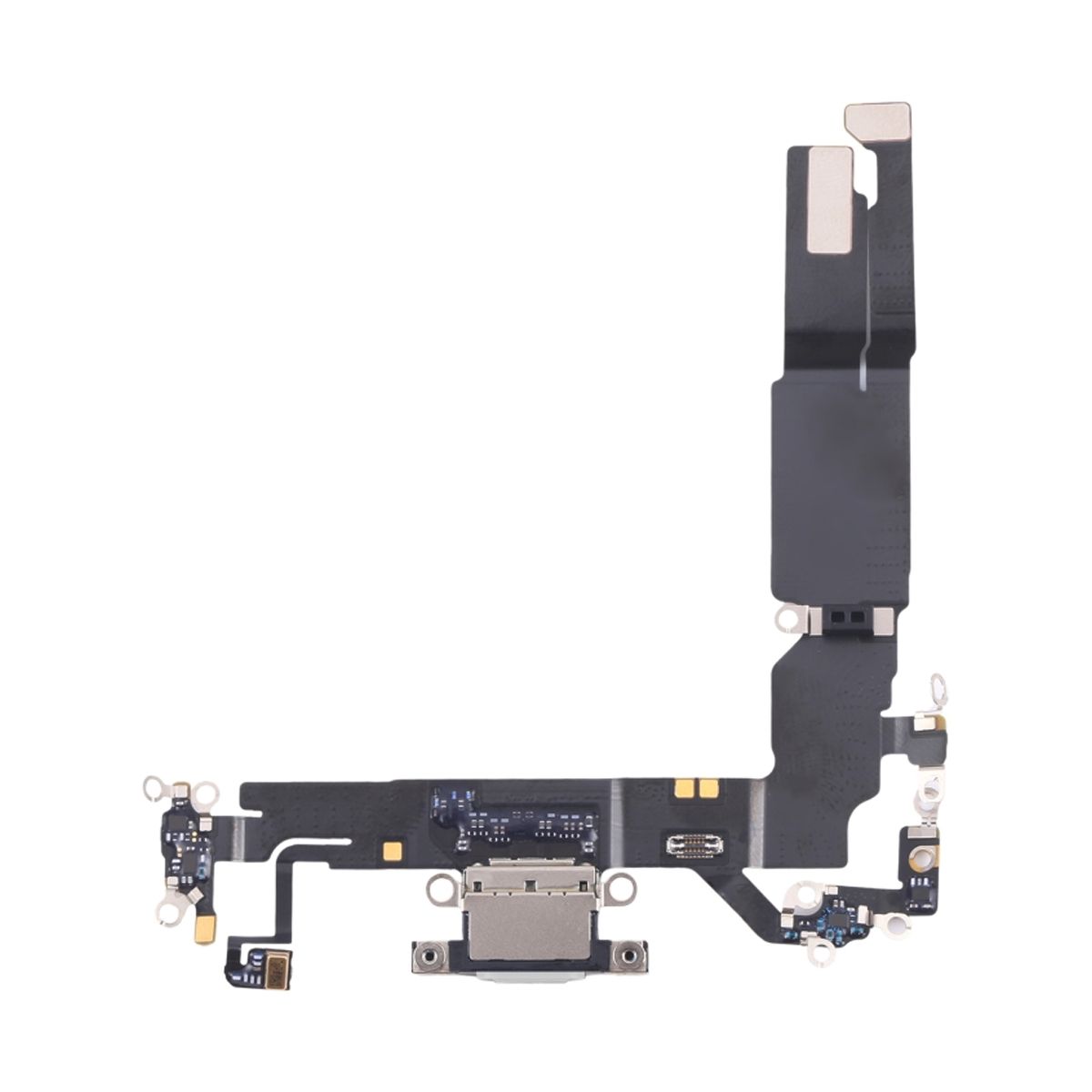 iPhone 16 Laddningskontakt Flexkabel Original - Vit
