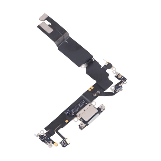 iPhone 16 Laddningskontakt Flexkabel Original - Vit
