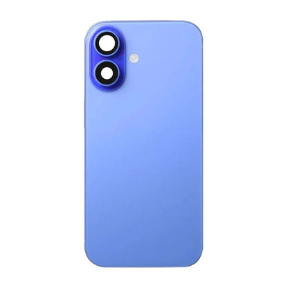 iPhone 16 Plus Baksida Glas med smådelar - Gul