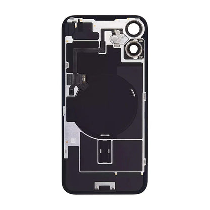 iPhone 16 Plus Baksida Glas med smådelar - Gul