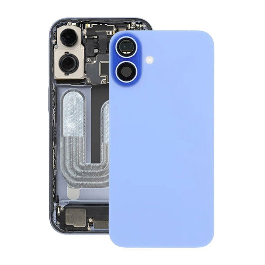 iPhone 16 Plus Back Cover Glass Original Blue