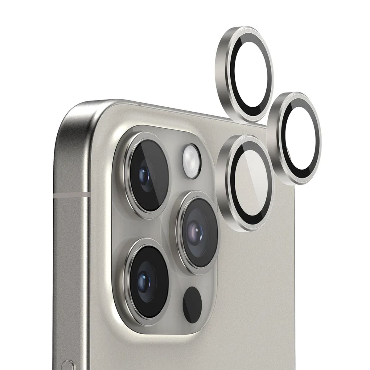 iPhone 16 Pro och 16 Pro Max Kameralins med metallram - Tian