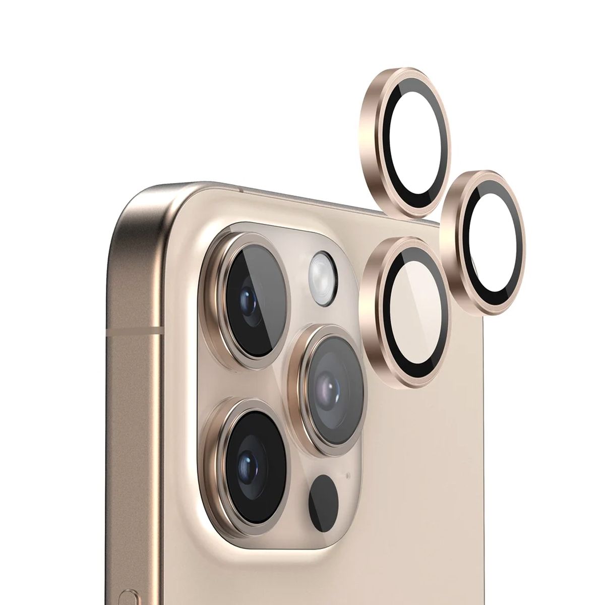 iPhone 16 Pro/16 Pro Max Eagle EyeBrown Camera lens glass protector AR +AF