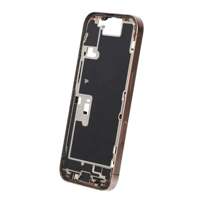 Mittenram med smådelar för iPhone 16 Pro - Sandfärgad Titan OEM