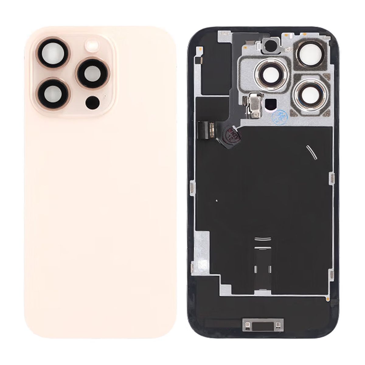 iPhone 16 Pro Baksida Glas - Guld