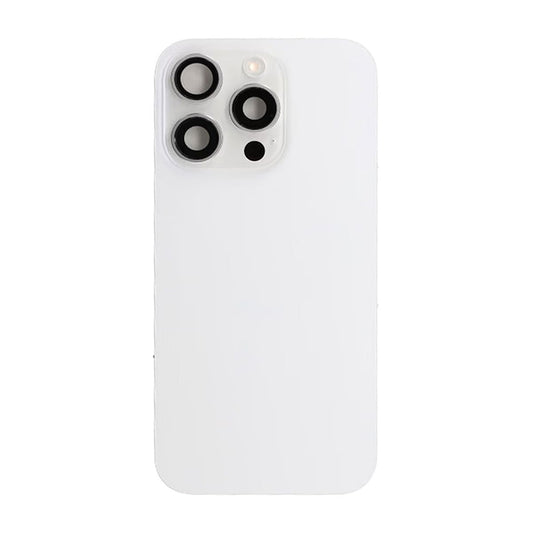 iPhone 16 Pro Baksida Glas - Vit