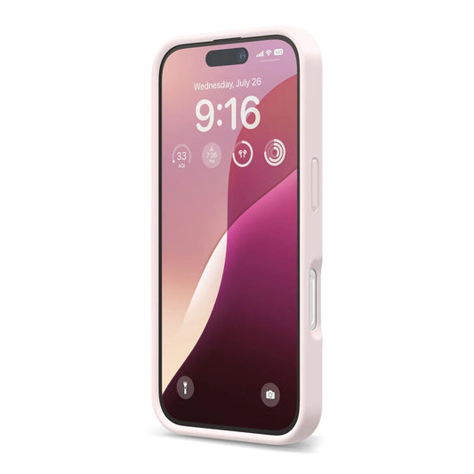 iPhone 16 Pro Case - Silicone Rvelon Light Pink
