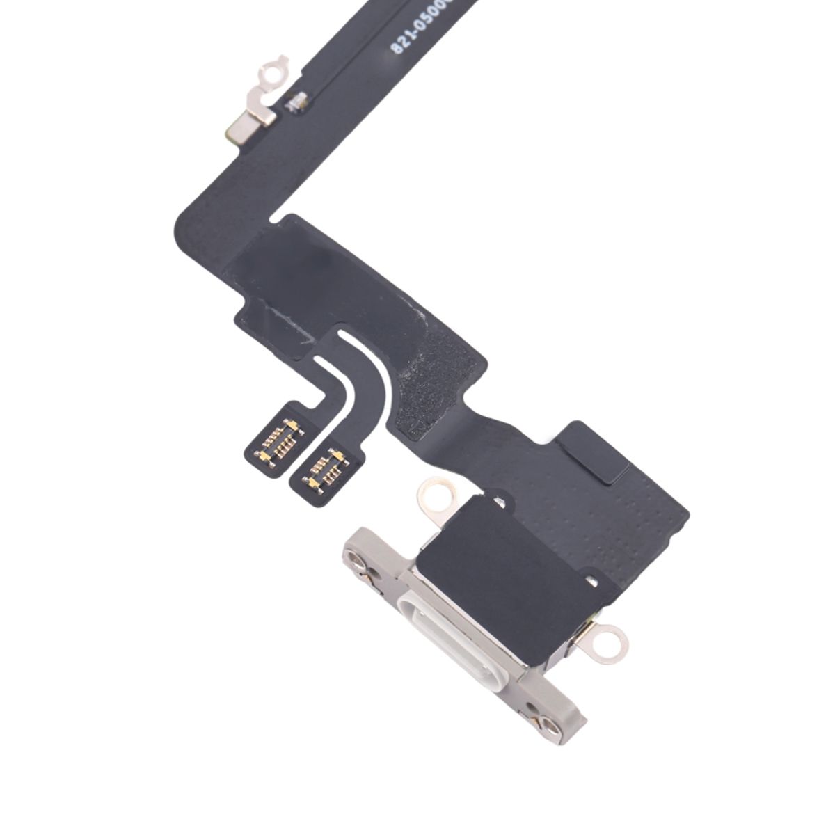 iPhone 16 Pro Laddningskontakt Flexkabel Original - Vit