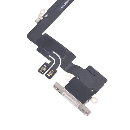 iPhone 16 Pro Laddningskontakt Flexkabel Original - Vit