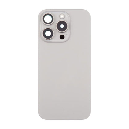 iPhone 16 Pro Max Baksida Glas Komplett OEM - Naturlig Titan