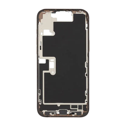 Mittenram med smådelar för iPhone 16 Pro Max - Sandfärgad Titan OEM