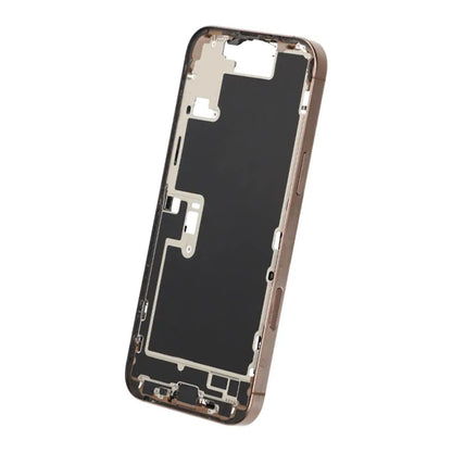 Mittenram med smådelar för iPhone 16 Pro Max - Sandfärgad Titan OEM