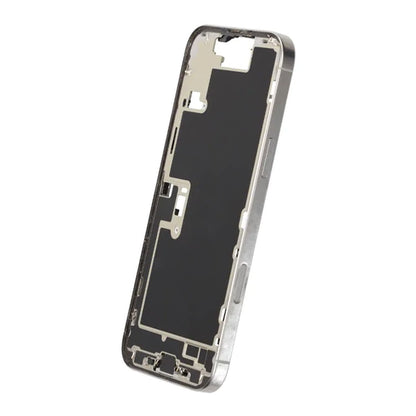 Mittenram med smådelar för iPhone 16 Pro Max - Vitt Titan OEM