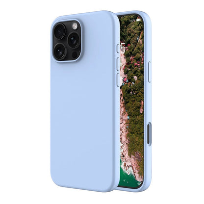 iPhone 16 Pro Max Case - Silicone With Magsafe Rvelon Sky Blue