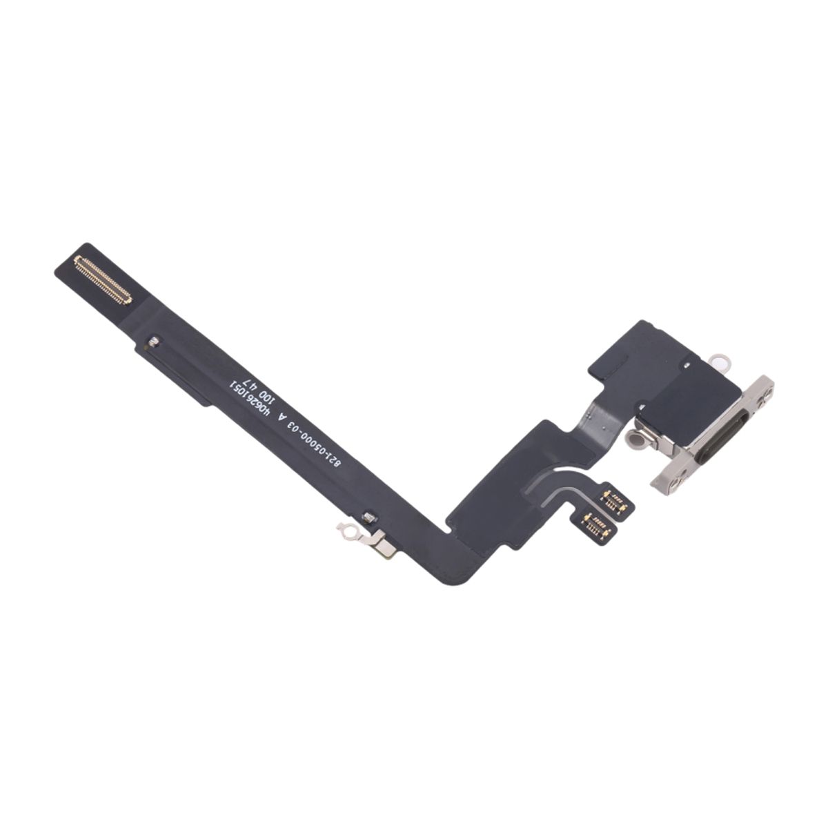iPhone 16 Pro Max Laddningskontakt Flexkabel Original - Svart