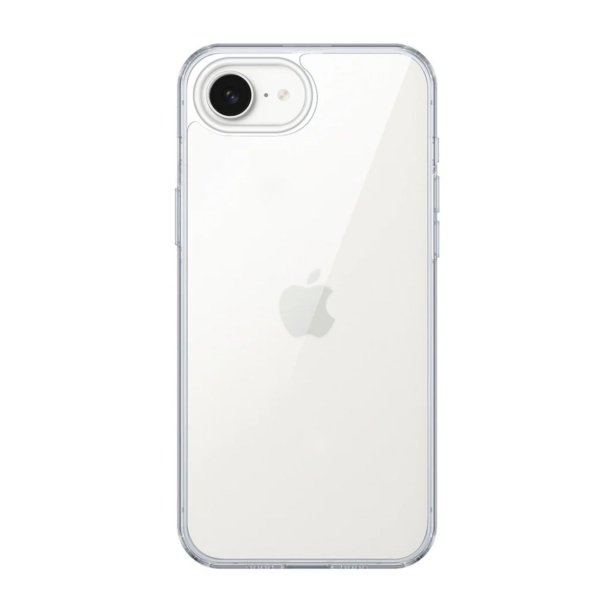 Rvelon Stöttåligt Mobilskal för iPhone 16e och 17e - Transparent