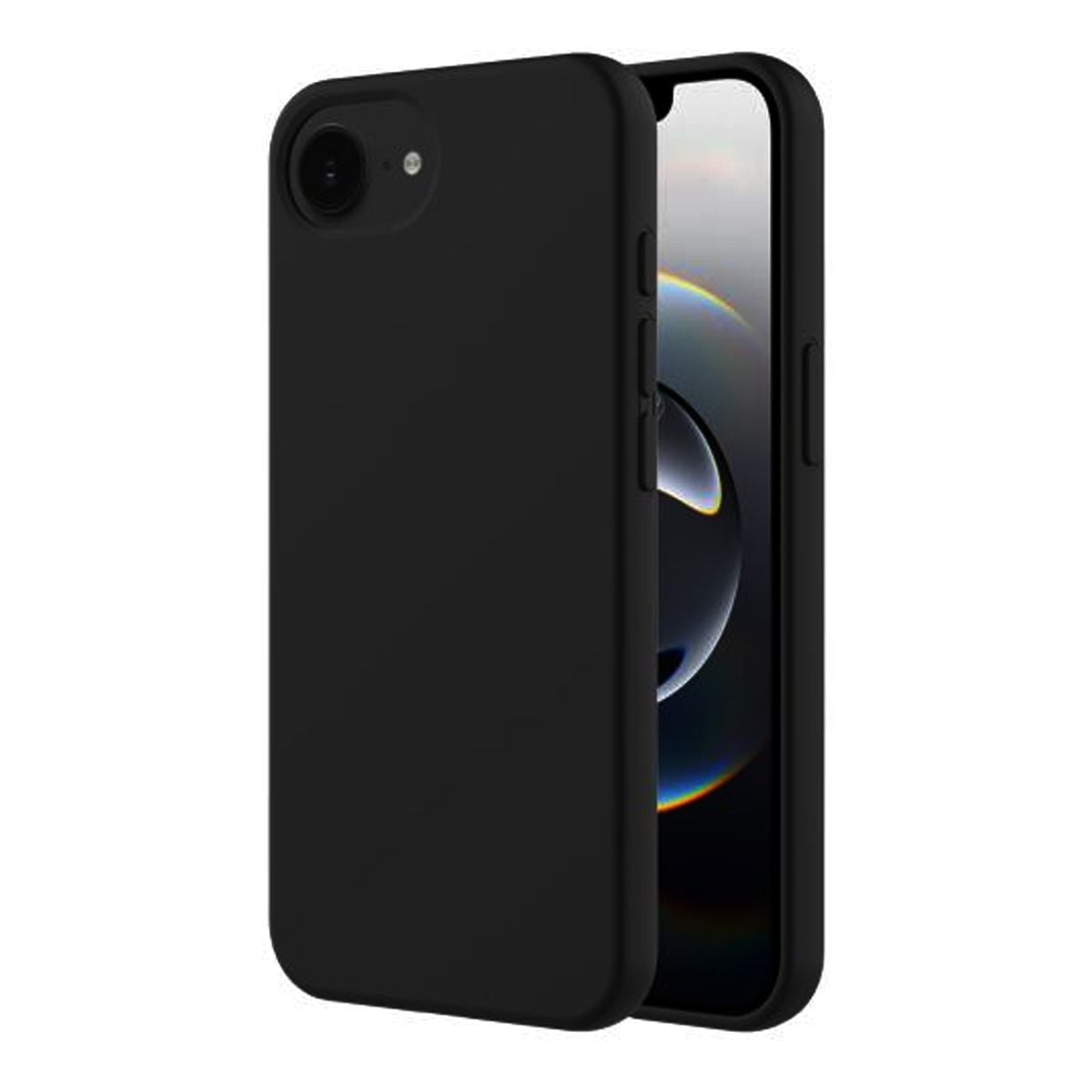 iPhone 16e-Silicone Rvelon Black