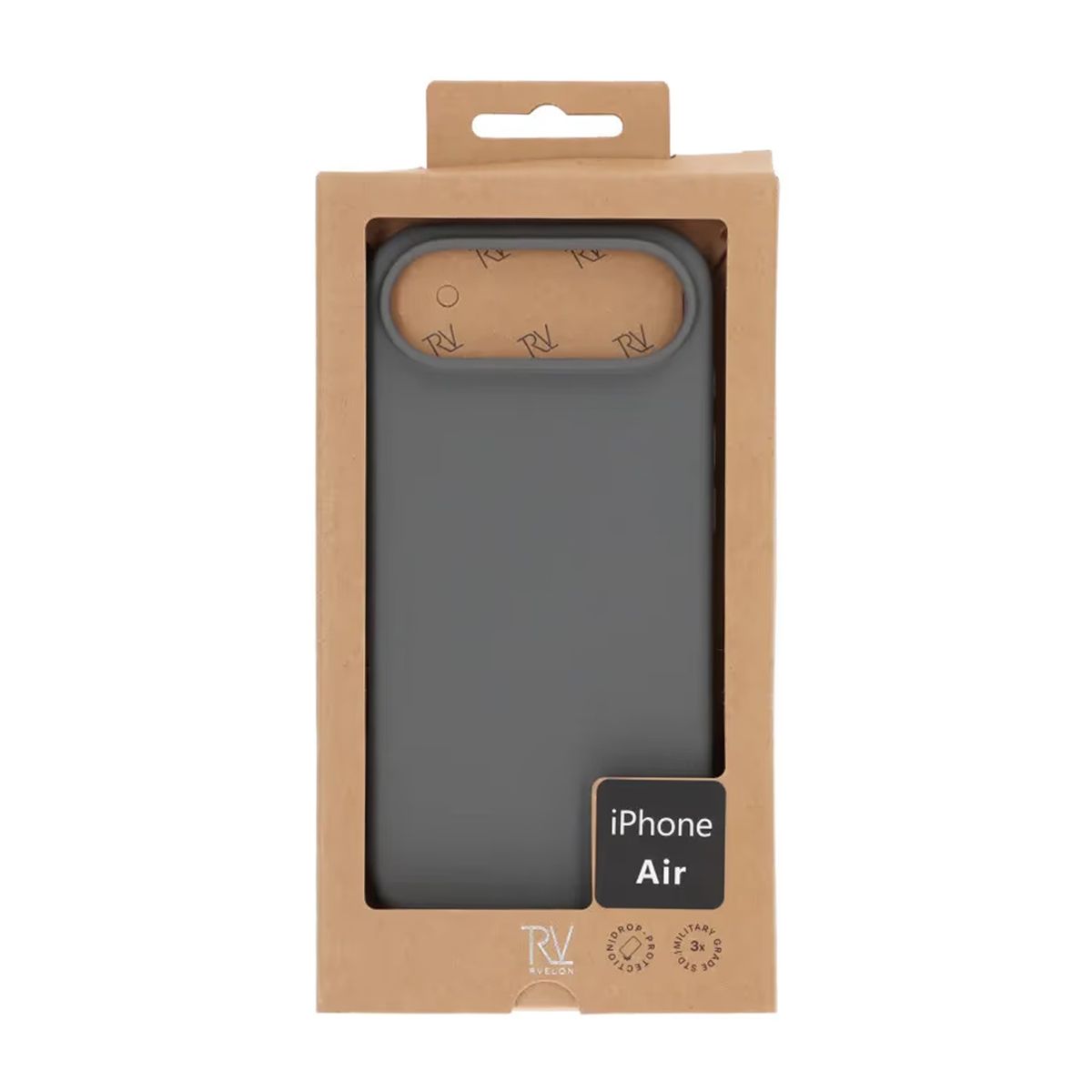 iPhone 17 Air Case - Silicone With Magsafe Rvelon Grey