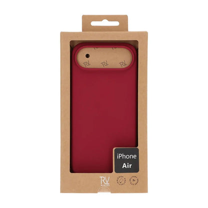 Rvelon Mobilskal Silikon MagSafe för iPhone Air - Röd