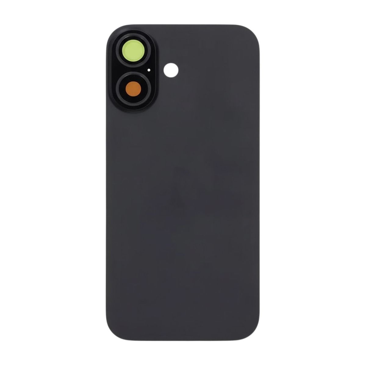Baksida Glas med smådelar för iPhone 17 - Svart