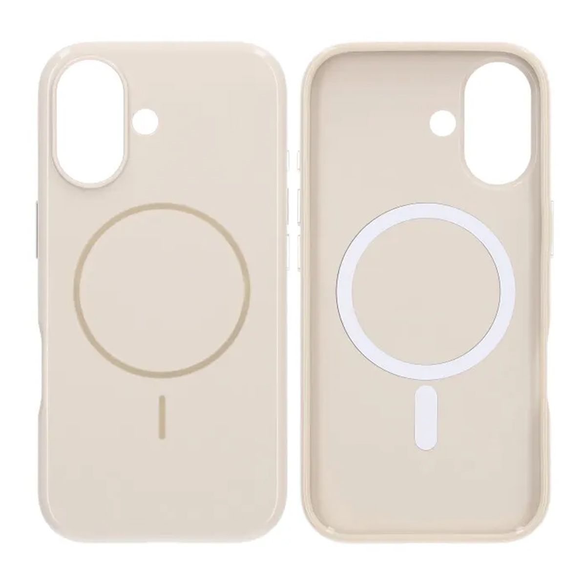 Rvelon Mobilskal MagSafe för iPhone 17 - Beige