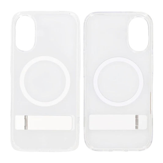 Mobilskal Rvelon med Stativ för iPhone 17 - Transparent