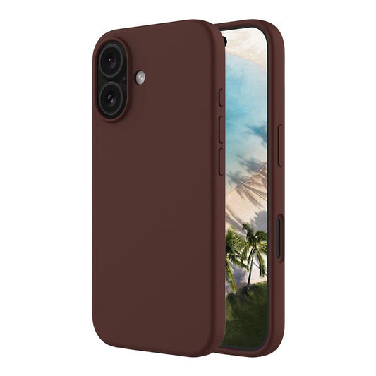 iPhone 17 Case - Silicone With Magsafe Rvelon Earthy Brown