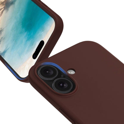 iPhone 17 Case - Silicone With Magsafe Rvelon Earthy Brown