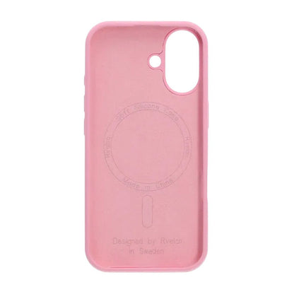 iPhone 17 Case - Silicone With Magsafe Rvelon Powder Pink