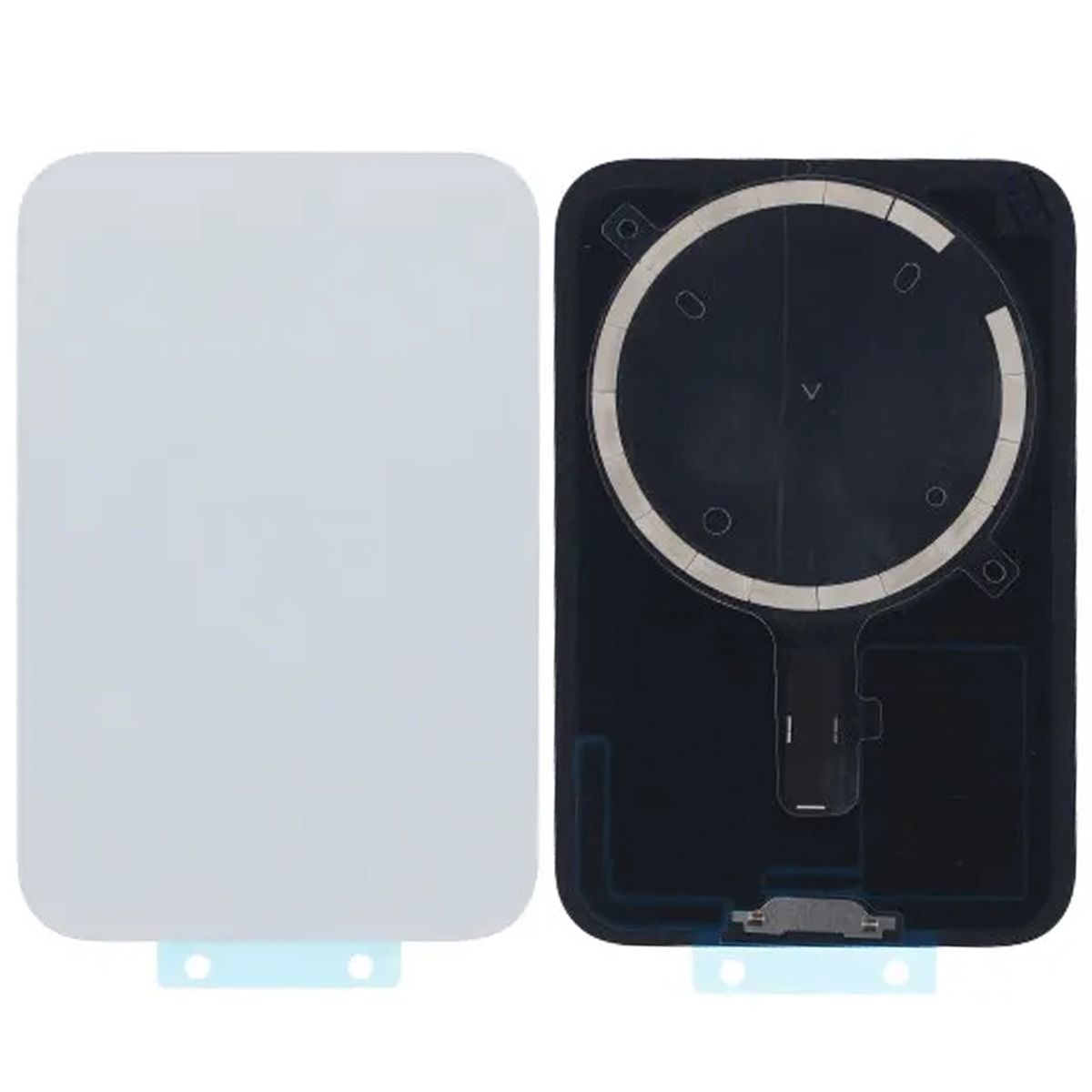 Baksida Glas för iPhone 17 Pro - Silver