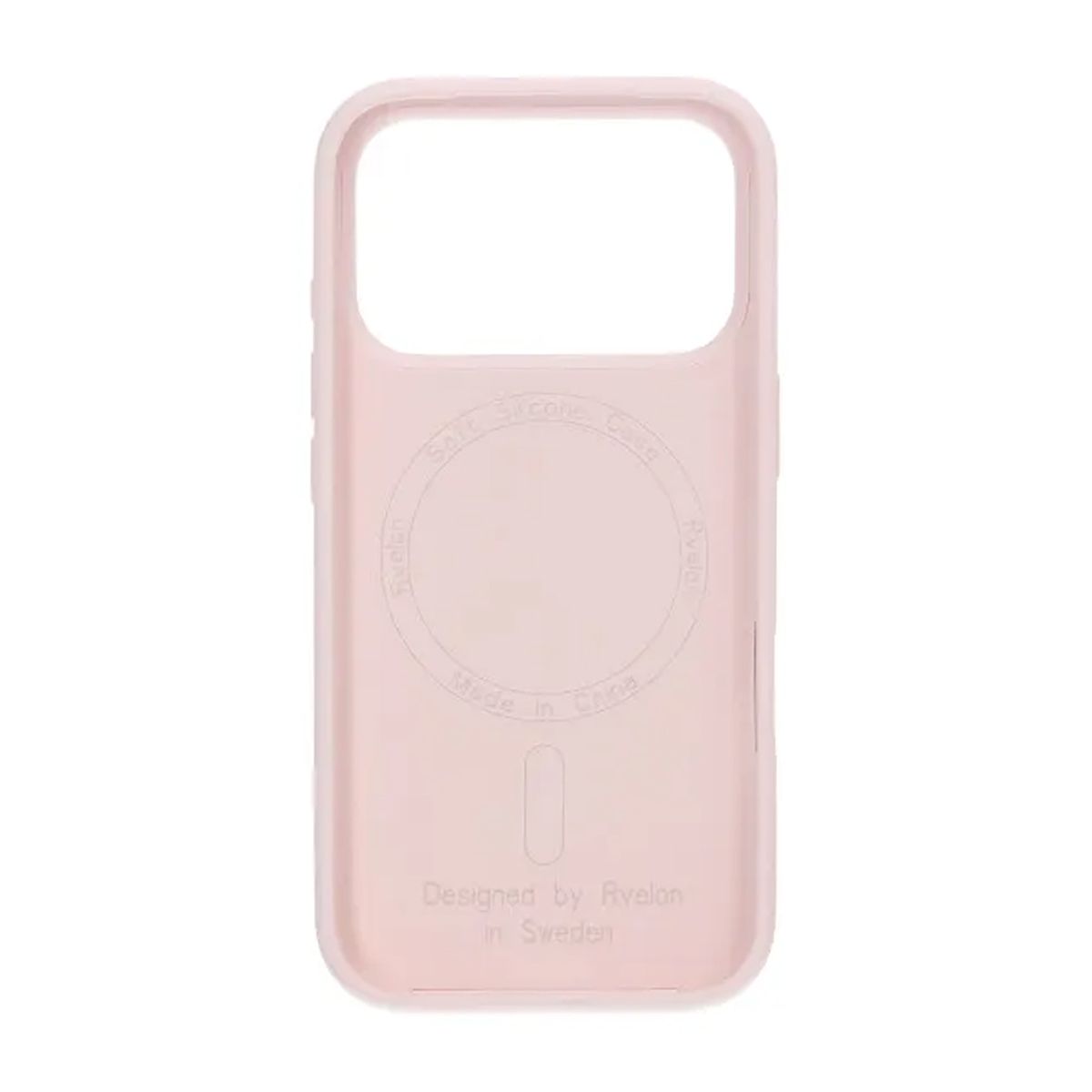 iPhone 17 Pro Case - Silicone With Magsafe Rvelon Light Pink