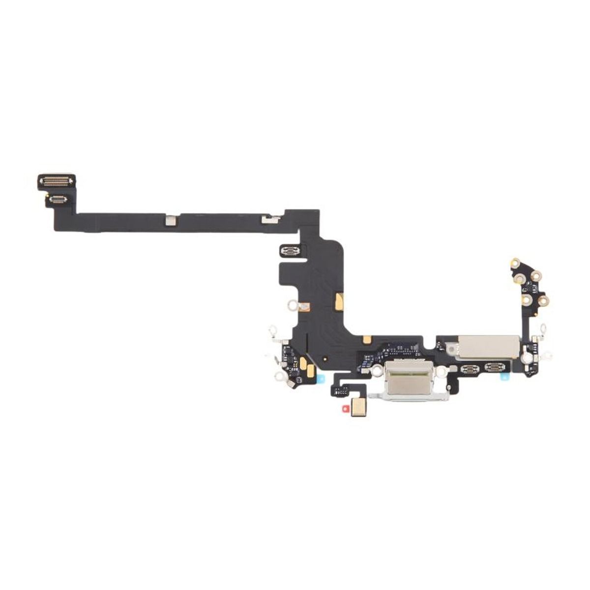 Laddkontakt med Flexkabel för iPhone 17 Pro - Silver