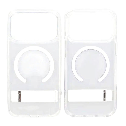 Rvelon Mobilskal med Stativ för iPhone 17 Pro Max - Transparent