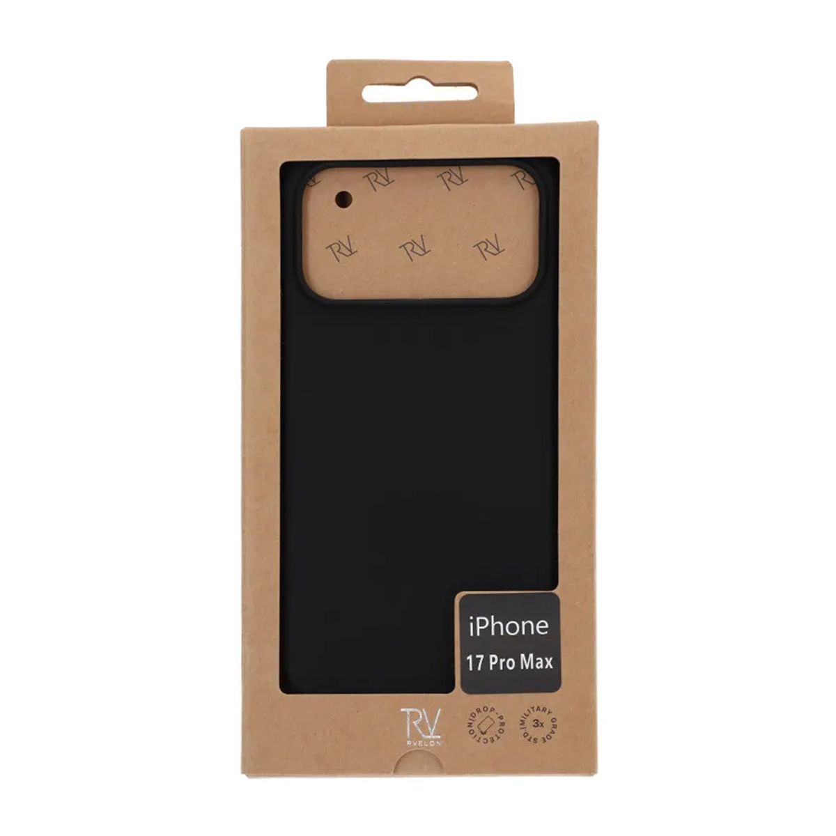 iPhone 17 Pro Max Case - Silicone With Magsafe Rvelon Black