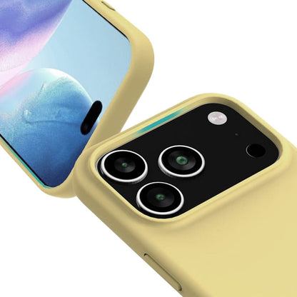iPhone 17 Pro Max Case - Silicone With Magsafe Rvelon Butter Yellow