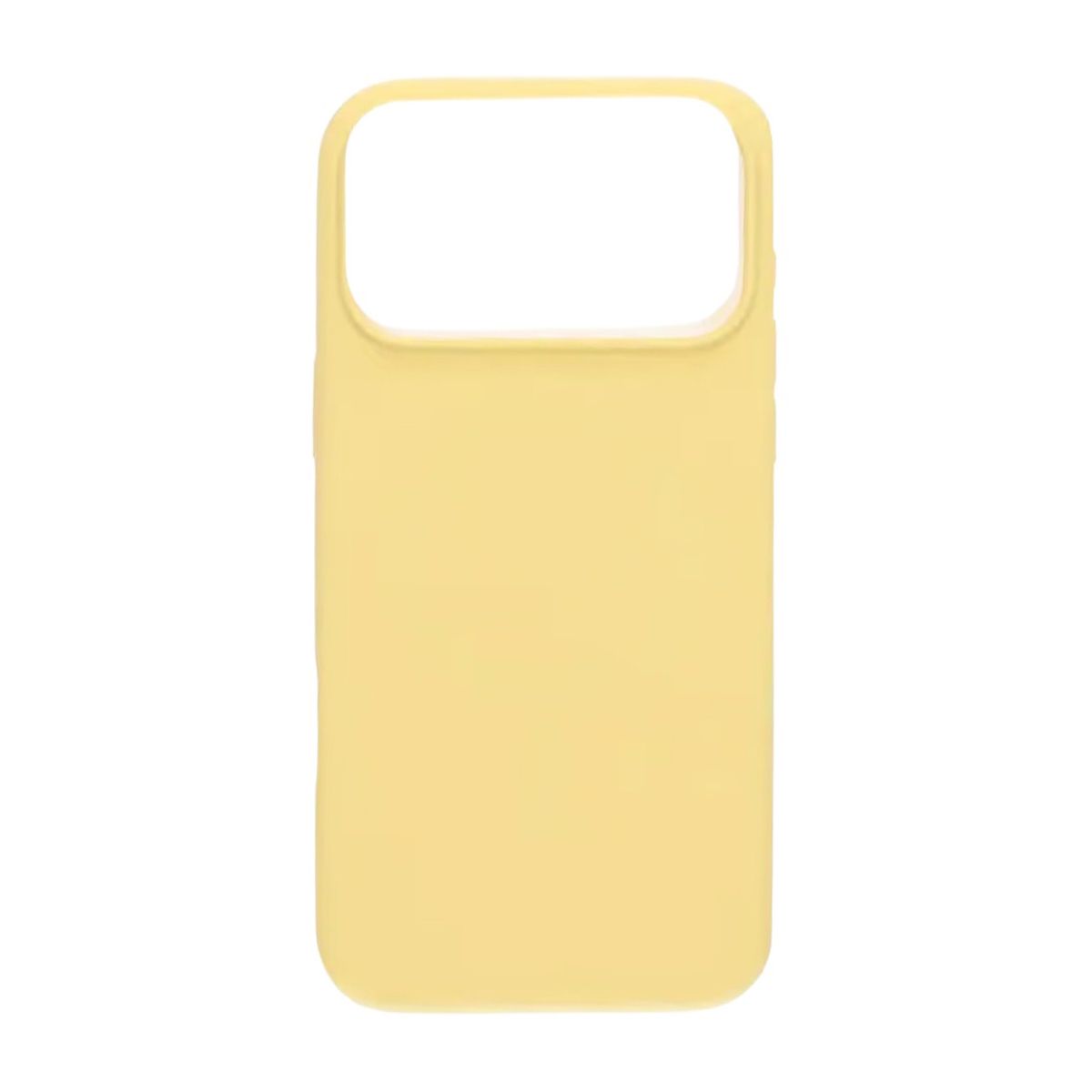iPhone 17 Pro Max Case - Silicone With Magsafe Rvelon Butter Yellow