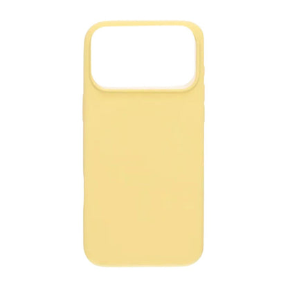 iPhone 17 Pro Max Case - Silicone With Magsafe Rvelon Butter Yellow
