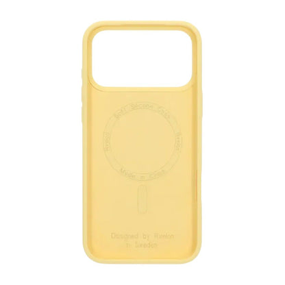iPhone 17 Pro Max Case - Silicone With Magsafe Rvelon Butter Yellow