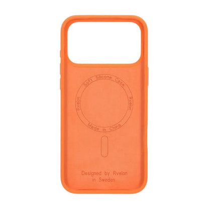 iPhone 17 Pro Max Case - Silicone With Magsafe Rvelon Cosmic Orange