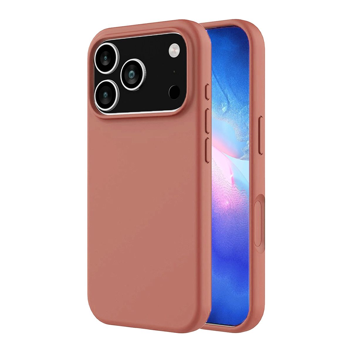 iPhone 17 Pro Max Case - Silicone With Magsafe Rvelon Mocha Mousse