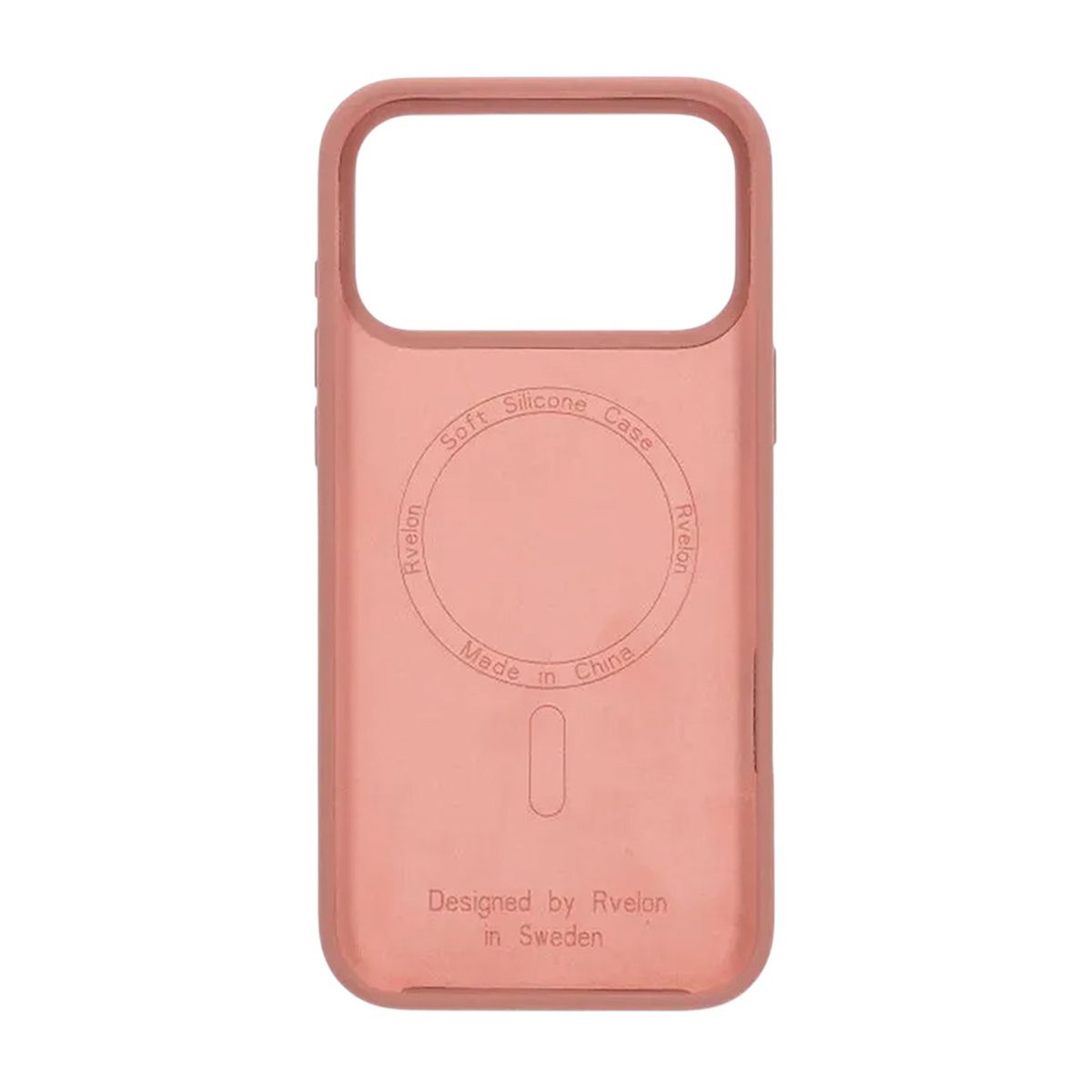 iPhone 17 Pro Max Case - Silicone With Magsafe Rvelon Mocha Mousse