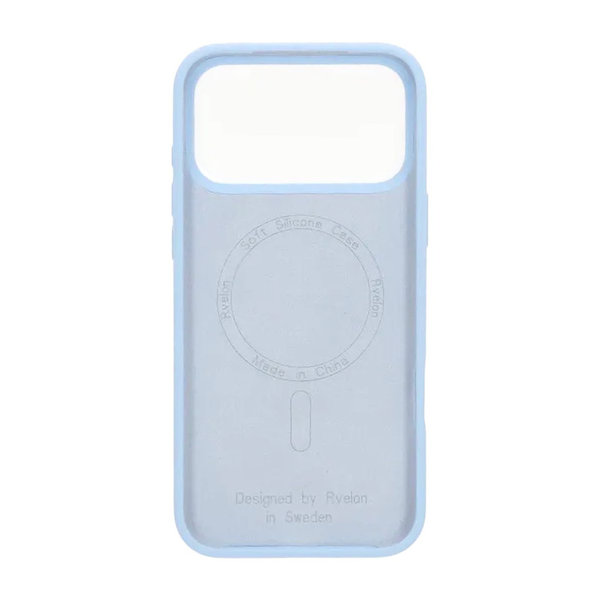 iPhone 17 Pro Max Case - Silicone With Magsafe Rvelon Sky Blue
