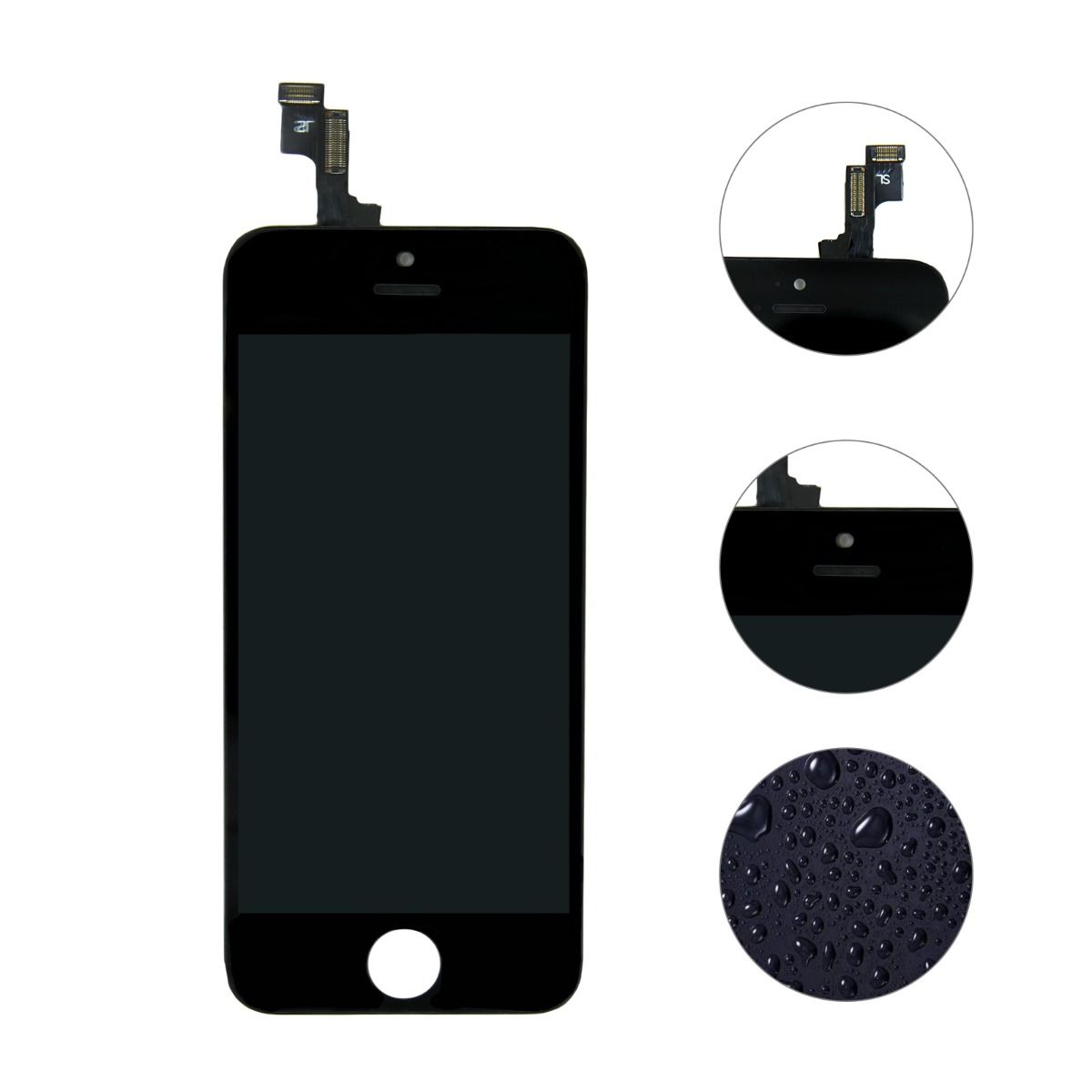 iPhone 5S/SE LCD Skärm AAA Premium - Svart