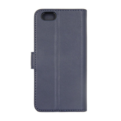 iPhone 6/6S Plånboksfodral Läder med Stativ - Mörkblå