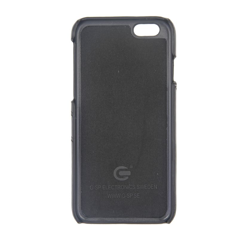 iPhone 6/6S Mobilskal med Kortfack - Svart
