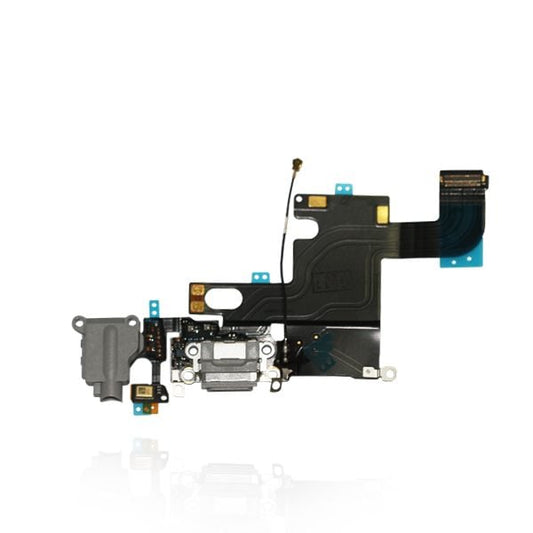 iPhone 6 Laddkontakt Flexkabel - Grå