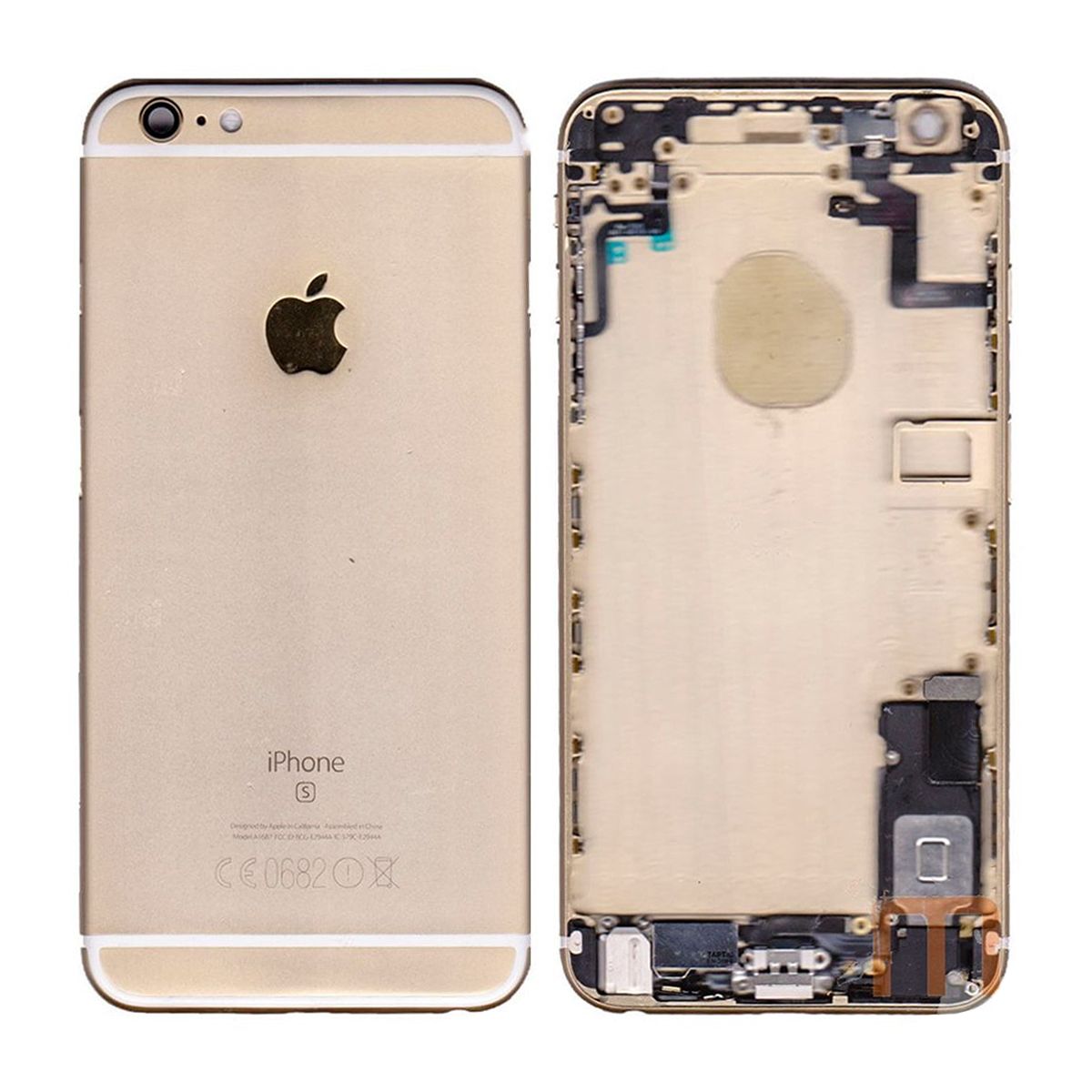 iPhone 6S Plus Back Cover OEM with Small Parts Gold